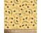 Wildflower Honey Bees Cotton Fabric | By The Yard | Sewing and Crafting | 44 inches wide